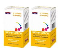 Reinforce 12 Vitamine + 8 Minerali 30 Compresse Masticabili 2x30 pz Co