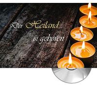 Reinhard Börner - Der Heiland ist geboren (Lied) (CD-Card) (Motiv Teelichter)