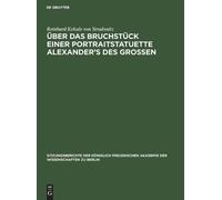 Reinhard Kekule Über Das Bruchstück Einer Portraitstatuette A (Copertina rigida)