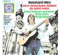 Reinhard Mey - Reinhard Mey - Aber Deine Ruhe Findest Du Nicht Mehr / Zwei Hühner Auf Dem Weg Nach Vorgestern - Intercord - 22 330-5 N