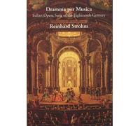 Reinhard Strohm Dramma per Musica (Copertina rigida)