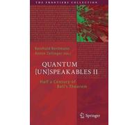 Reinhold Bertlmann Quantum [Un]Speakables II (Copertina rigida)