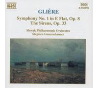 Reinhold Glière Symphony No. 1 in E flat, Op. 8. The Sirens, Op. 33 (CD) Album