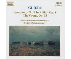 Reinhold Glière Symphony No. 1 in E flat, Op. 8. The Sirens, Op. 33 (CD) Album