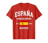 Reino De España Madrid EST 1492 Maglietta