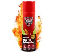 Reinoldmax Estintore Casa, Piccolo Aerosol Estintori Per Casa, Mini Estintori Spray per Cucina, Campeggio, Camper, Casa, Camino, Auto, Estintore Elettrico, Mini Estintore per Barbecue