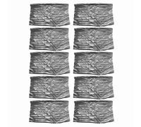 Reinscer 10 Pezzi 0,5 x 2 M Nero Trasferimento Idrico in Fibra di Carbonio Immersione Hydrographics Hydro Film