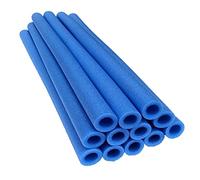 Reinscer 10 pezzi di aste per trampolino di copertura per tubi in schiuma, 40 cm, colore blu