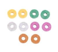 Reinscer 10 Pz/Pacchetto Bacino Staffe Feltro Disco Pad Tondo Morbido per Set Bacino (colore casuale)