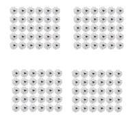Reinscer 120 PCS Garofani Artificiale Seta Seta Seta Decorazioni da Sposa
