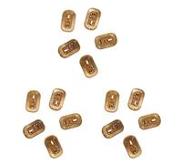 Reinscer 15 Pezzi NFC Flash Nail Sticker LED Bare Chip Lampada per Unghie Intelligente Miglioramento 'Adesivo per Unghie, Luce Bianca