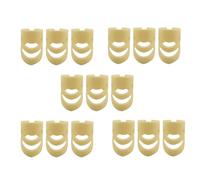 Reinscer 15 Pezzi Plettri per Chitarra Chitarra Acustica Elettrica Ukulele Index Plettri Pick Chitarra Strumento un Corde Accessori per Parti L