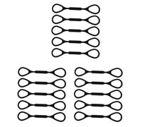 Reinscer 15 Pezzi Strumenti Musicali Tappo Scorrevole in Silicone di Arresto Accessorio Sostituzione