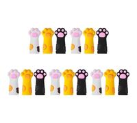 Reinscer 15PZ Cute Nipper Cover Protettiva per Unghie Cuticola Forbici Cover Manicure Pedicure Tools Pinzette per Pelle Morta Cap