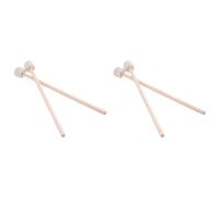Reinscer 2 Paio di Bacchette per Bacchette per Bacchette con Testa In Feltro Bacchette per Timpani Bacchette per Timpani con Grande per Strumenti A Percussione