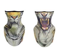 Reinscer 2 pezzi di passamontagna 3D con stampa animale