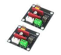 Reinscer 2 pezzi DRV8825 A4988 stampante 3D 42 driver motore passo-passo controller modulo di estensione per driver motore Arduin R3 Ramps1.4 DC