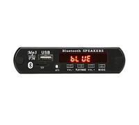 Reinscer 2 x 15 W Amplificatore Mp3 Decoder Board 12V Bluetooth 5.0 30W Auto Modulo Radio FM Supporto TF USB Aux