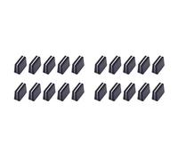 Reinscer 20 Pz. Fader Caps Mixer Fader Slider Manopole Pulsanti di Ricambio Caps per Mixer Console Accessori