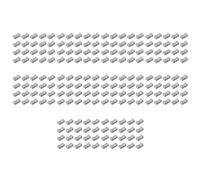 Reinscer 200 Pz 24mmx11mmx10mm Console Mixer Slider Fader Manopole di Ricambio per Potenziometro Manopola Grigia Segno Nero