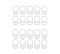 Reinscer 20PZ Silicone Ciuccio Titolare Mannequin Morsetto Adattatore