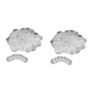 Reinscer 240 Pezzi di Conchiglie Naturali Rotonde Capiz Conchiglie di Mare 2 Pollici Conchiglie di Ostriche per la Lavorazione con Dischi di Conchiglie di Mare Un 2 Fori