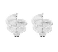 Reinscer 240 Pezzi Suggerimenti Pratici per Unghie Finte Bastoncini Espositore Spirale Espositore per Gel UV Cartella Colori Smalto (Trasparente)