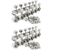 Reinscer 2X 6L 6R Tuning Pegs Tuner Machine Heads String Tuning Pegs per 12 Corde Accessori per Chitarra Acustica Parte