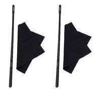 Reinscer 2X Accessori per Strumenti A Fiato Bastoncini di Pulizia per di Pulizia Flauto con Panno per Kit di Pulizia Flauto Flauto