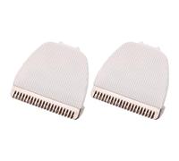 Reinscer 2X Coltello Un Lama Affilata Nel Ceramica per Tagliacapelli Easy, Adatto per Tagliacapelli per Bambini Adulti HK668A 500A 610 Y218,
