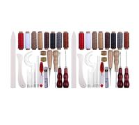 Reinscer 2X Kit per Legatoria,Kit per Legatoria per Principianti,Kit per la Creazione di Libri Forniture per Legatoria,Strumenti per Legatoria A Mano