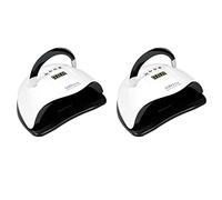 Reinscer 2X Lampada per Unghie 180W SUN X7 MAX 57LED Lampada UV per Fototerapia Lampada per Asciugatura Smalto Spina UE