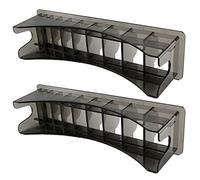 Reinscer 2X per Scatola di Immagazzinaggio di Base per Tagliacapelli Trimmer Limit Comb Guide Pettine Barber Tool