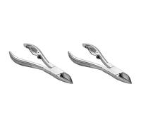 Reinscer 2X Piedi Professionali Punta Tagliaunghie Trimmer Tronchesi Paronychia Tronchesi Podologia Podologia Strumenti per la Cura Dei Piedi Nel Acciaio