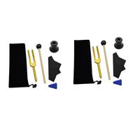 Reinscer 2X Set di Diapason F 963HZ, Diapason per La Guarigione Dei Chakra, Terapia del Suono, per Mantenere Corpo, Mente e In