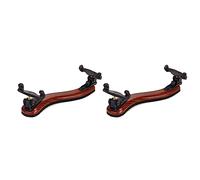 Reinscer 2X Supporto per Spalliera per Violino Supporto per Spalliera per Violino Regolabile in Legno di Acero Professionale 3/4 4/4 Accessori per Parti di Violino