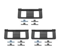 Reinscer 3 Pezzi Leggio Compatibile con Numerosi Modelli di Tastiera Musicale, Spartiti per Supporto Tastiera con 12 Clip Musicali