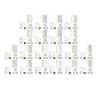 Reinscer 320 Pezzi Mandala Punteggia Gli Strumenti per Dipingere Le Rocce Mandala Stencil Kit Strumenti per Scolpire L'Argilla con Stilo Un Sfera