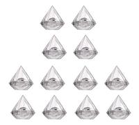 Reinscer 36PZ Trasparente Diamante Candy Box per Nozze Scatola Regalo del Partito Scatola Trasparente Contenitore di Plastica Casa del Regalo della Decorazione