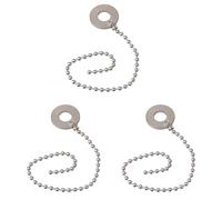 Reinscer 3X Catena di Prolunga per Piatti nel Lega di per Batteria Jazz Set Utilizzata per Kit di Batteria, Batteria Jazz