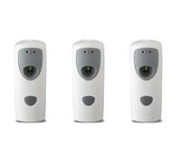 Reinscer 3X Dispenser Automatico di Deodorante per Ambienti Bagno Deodorante per Ambienti Un Parete, Erogatore Automatico di Profumo
