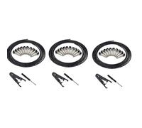 Reinscer 3X Kit Connettori Saldati per Chitarra Kit di Cavi Patch Pedale per Chitarra DIY