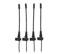 Reinscer 4 pezzi antenna microfono adatto per EW100G2/100G3 microfono radio bodypack riparazione microfono parte ricambio
