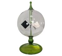 Reinscer 4 Rotanti Di Vetro Alimentato Solare, Crookes Radiometro, Macinino Luce/Attrezzatura Didattica per Lezioni C