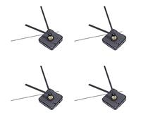 Reinscer 4X Clock Meccanismo Kit DIY Meccanismo per Orologio da Parete Parti Orologio Al Quarzo Orologio Al Quarzo con Movimento Al Quarzo A Ore E Minuti Decorazione Domestica