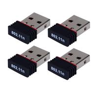 Reinscer 4X New Scheda di Rete Wi-Fi Wireless Realcard LAN 802.11B / G USB RTL8188