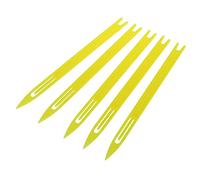 Reinscer 5 pezzi 2 gialla plastica pesca rete di riparazione navette