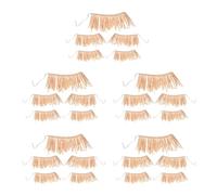 Reinscer 5X Spaventapasseri Kit Spaventapasseri Costume Accessori Decorazione Collo Braccio e Caviglia Cravatte per Accessorio Decorazione Halloween