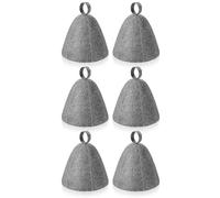 Reinscer 6 cappelli da sauna in feltro, per sauna, doccia, bagno, bagno turco, accessori