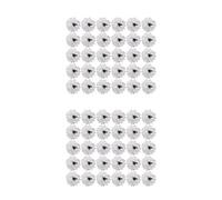 Reinscer 60 PCS Garofani Artificiale Seta Seta Seta Decorazioni da Sposa